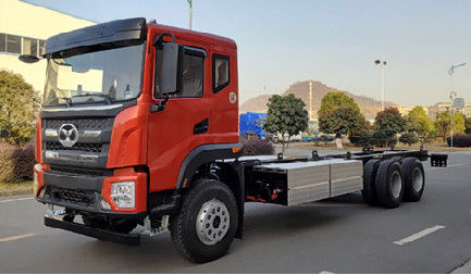 DongFeng G.V.W 25T EV caminhão elétrico plano alcance 240KM